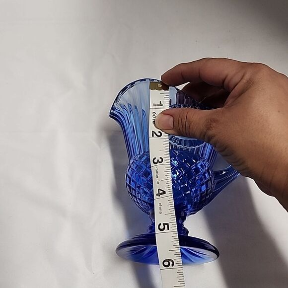 Avon vintage cobalt blue Mt. Vernon George Washington small pitcher/creamer - Picture 8 of 9